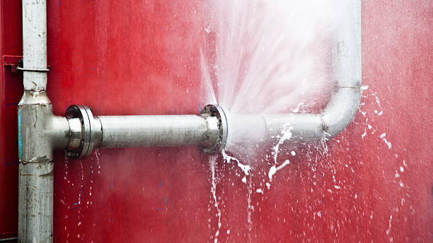 Water damage restoration process in West Terre Haute, IN
